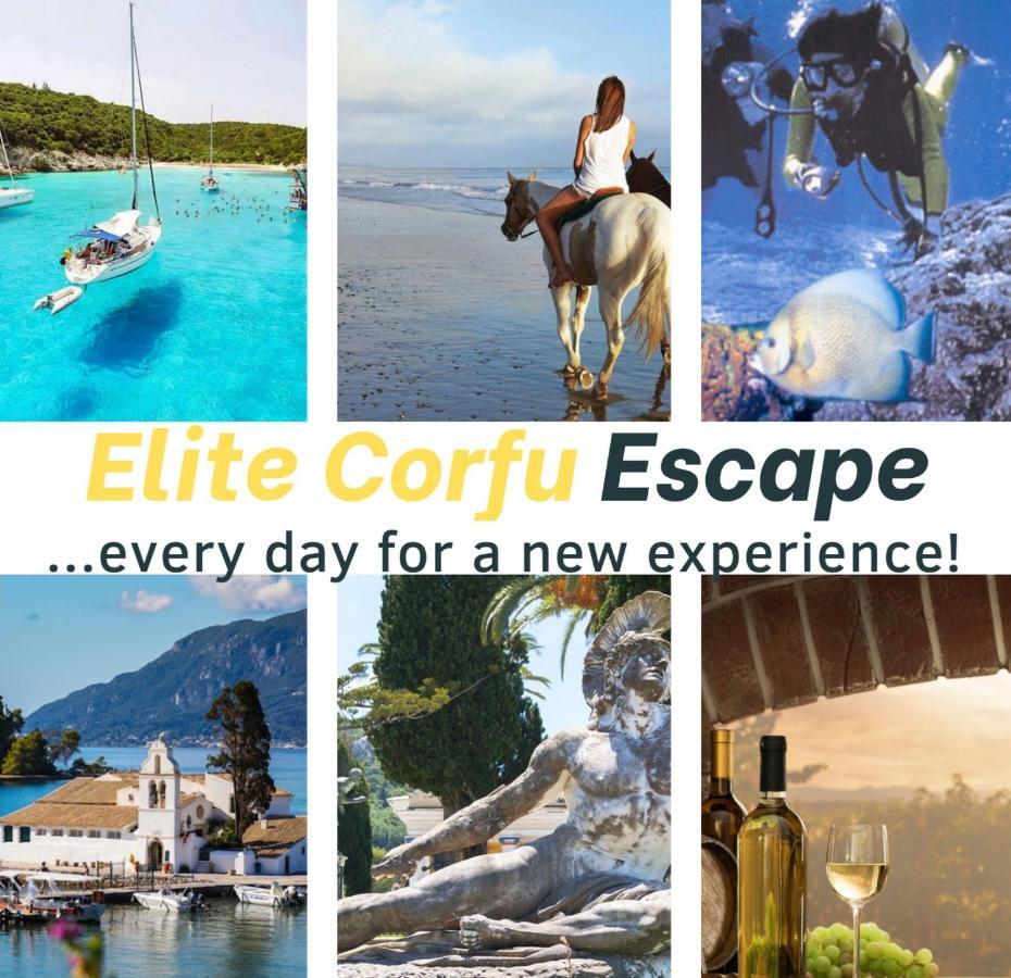 Elite Corfu Sea View Rooms Limni  Екстер'єр фото